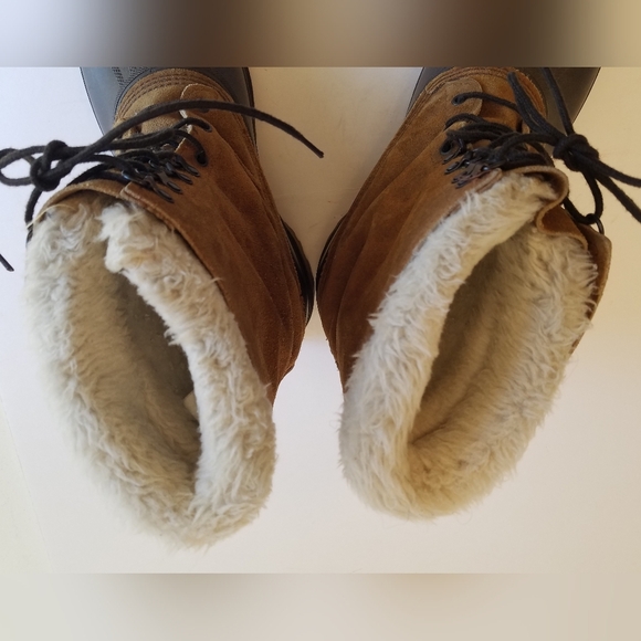 Sorel Men's Kaufman Canada Steel Shank Boots Wool Lined Rain Snow Size 13 - Picture 9 of 17